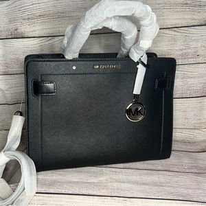 MICHAEL KORS NEW SATCHEL LEATHER